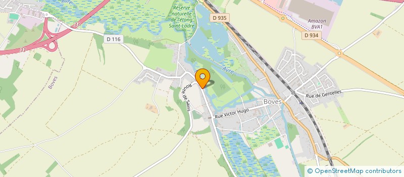 localisation de l'entreprise BD INVEST  BOVES