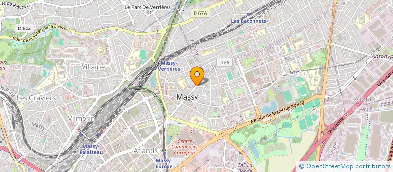 localisation de l'entreprise BD KIOSQUE à MASSY