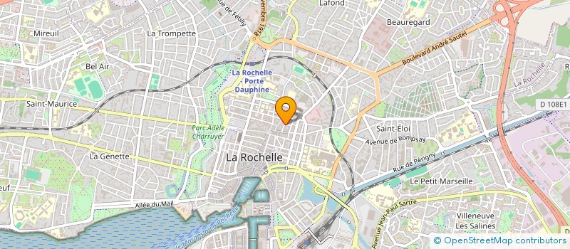 localisation de l'entreprise BD-LAROCHELLE  LA ROCHELLE