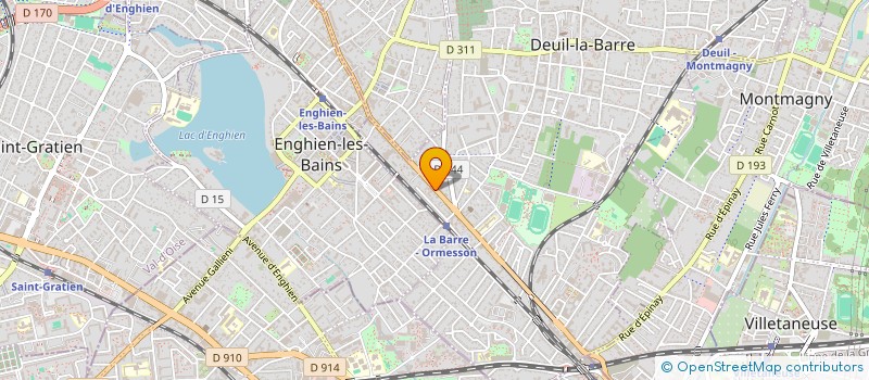 localisation de l'entreprise BD LOGIS  DEUIL-LA-BARRE