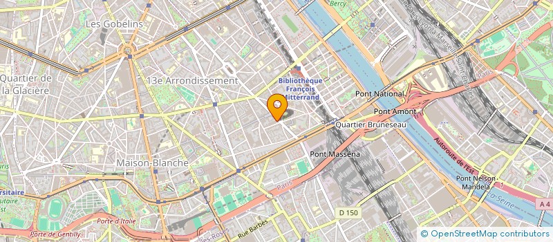 localisation de l'entreprise BD LOUNGE  PARIS