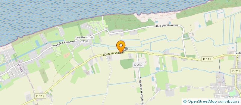 localisation de l'entreprise BD MARECHALERIE  OYE-PLAGE