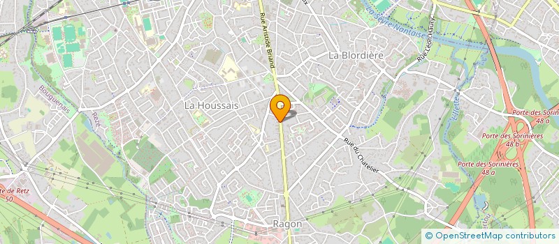 localisation de l'entreprise BD MARKET à REZE