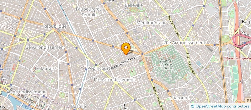 localisation de l'entreprise BD MULTI MEDIA à PARIS