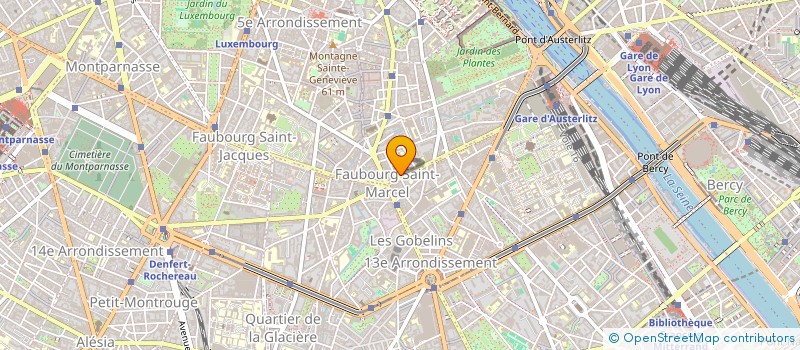 localisation de l'entreprise BD OPTIQUE à PARIS