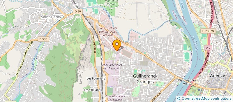 localisation de l'entreprise BD OR  SAINT-PERAY