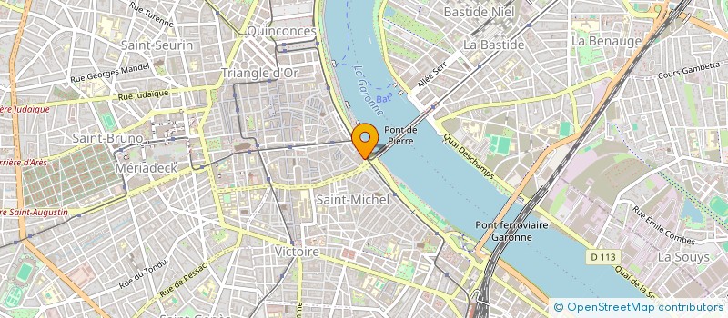 localisation de l'entreprise BD OZTURK  BORDEAUX