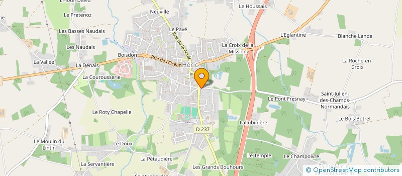 localisation de l'entreprise BD PLOMBERIE  HERIC