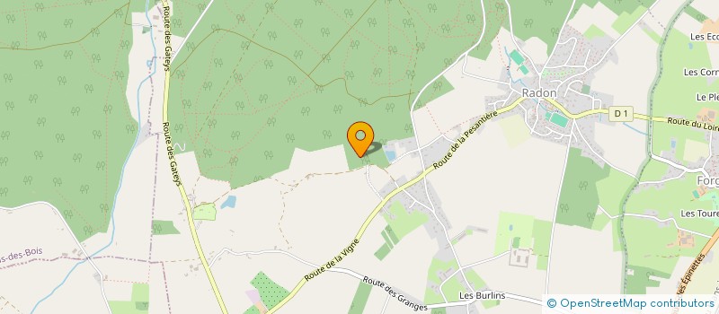 localisation de l'entreprise BD PRESTATIONS DE SERVICES à ECOUVES