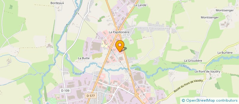 localisation de l'entreprise BD RESTAURATION à VIRE-NORMANDIE