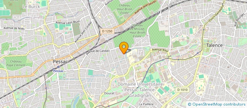 localisation de l'entreprise BD RETAIL & REAL ESTATE CONSULTING à PESSAC