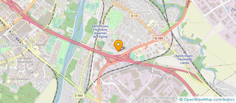 localisation de l'entreprise BD SOLUTION SECURITE à SAINT-OUEN-L'AUMONE