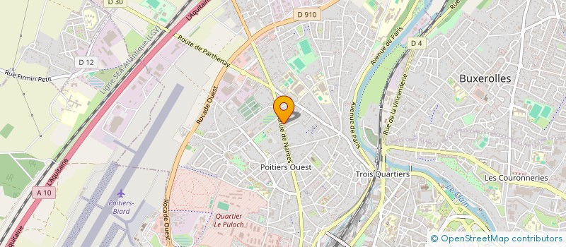 localisation de l'entreprise BD'STAMP CONCEPT à POITIERS
