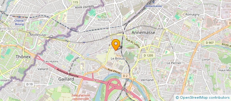 localisation de l'entreprise BD TACTICAL  ANNEMASSE