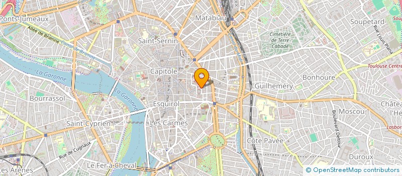 localisation de l'entreprise BD1 à TOULOUSE