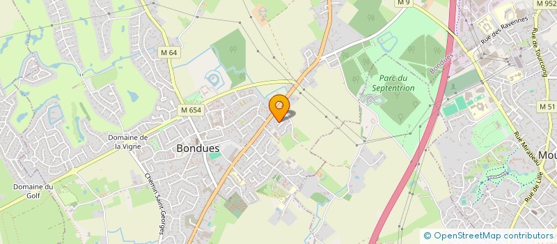 localisation de l'entreprise BD2  BONDUES