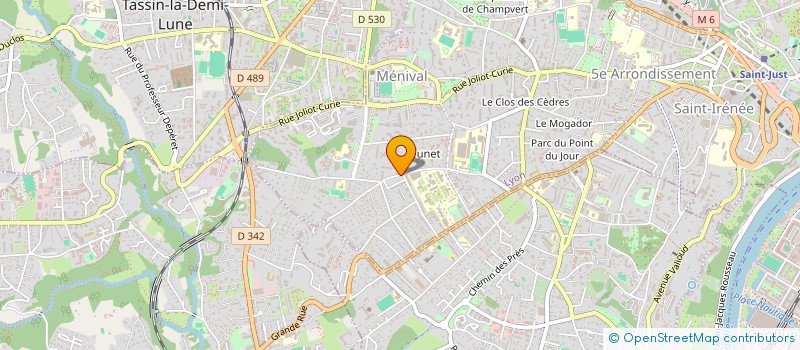 localisation de l'entreprise BD2C CONSEIL à SAINTE-FOY-LES-LYON