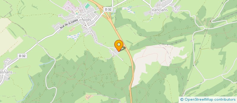 localisation de l'entreprise BD2G  LES PREMIERS SAPINS