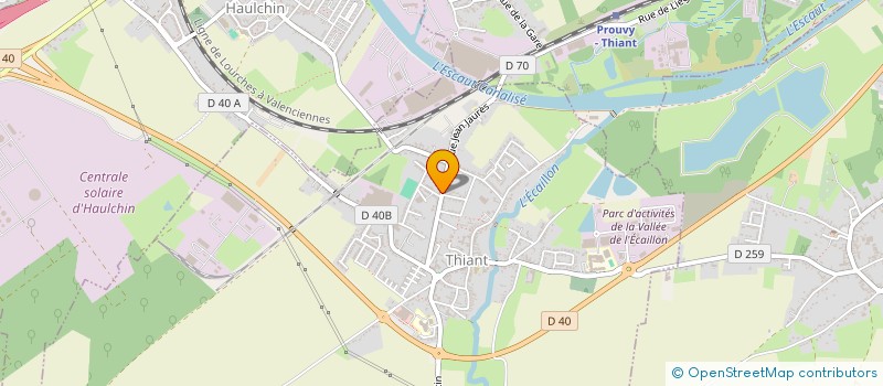 localisation de l'entreprise BD2L  THIANT