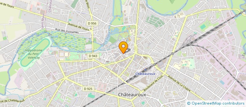 localisation de l'entreprise BD3G à CHATEAUROUX