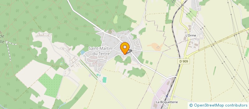 localisation de l'entreprise BDA 45 SERVICE  SAINT-MARTIN-DU-TERTRE