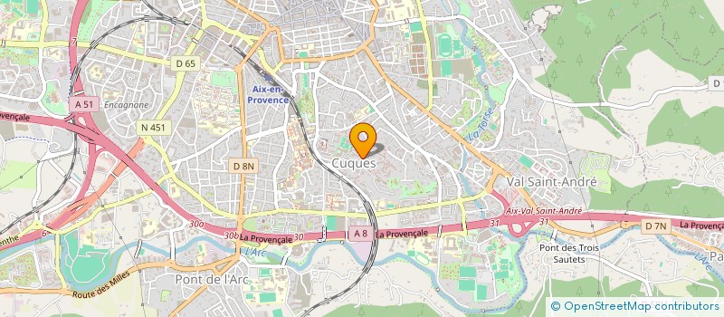 localisation de l'entreprise BDA ARTS ET METIERS  AIX-EN-PROVENCE