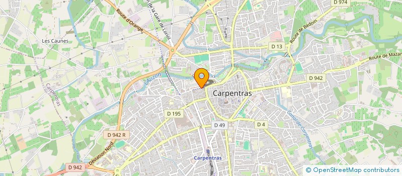 localisation de l'entreprise BDA CONCEPT à CARPENTRAS