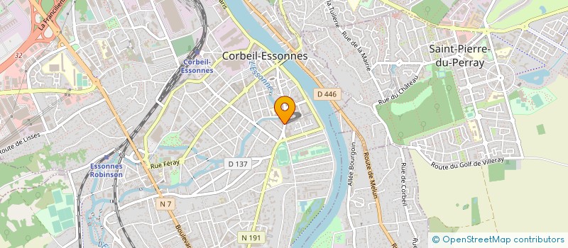 localisation de l'entreprise BDA CONTROLE à CORBEIL-ESSONNES