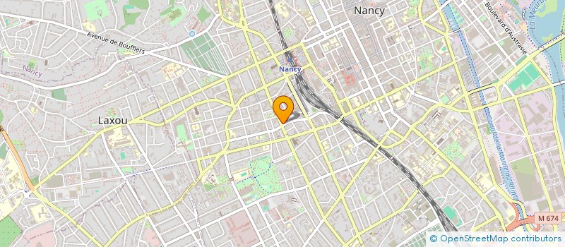 localisation de l'entreprise BDA FOOD  NANCY