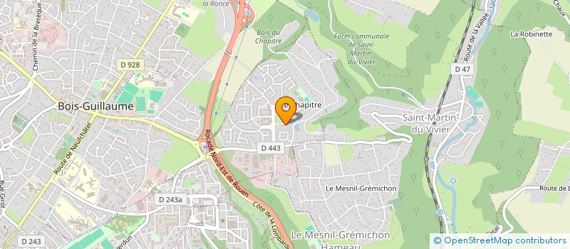 localisation de l'entreprise BDA LOCATION à ELBEUF