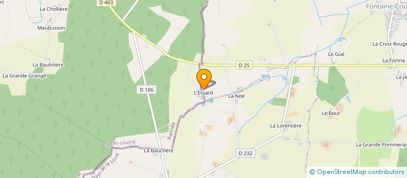 localisation de l'entreprise BDA METAL  FONTAINE-COUVERTE