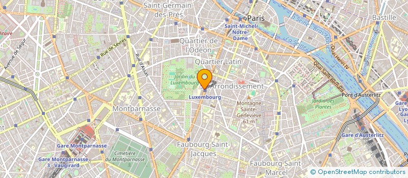 localisation de l'entreprise BDA MINES PARISTECH  PARIS