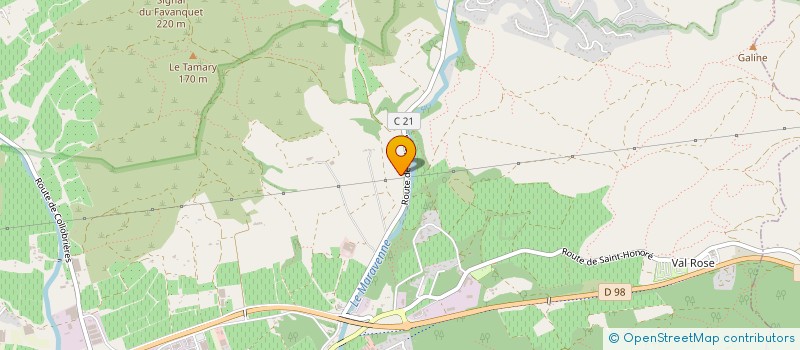 localisation de l'entreprise BDA TOULON  LA LONDE-LES-MAURES