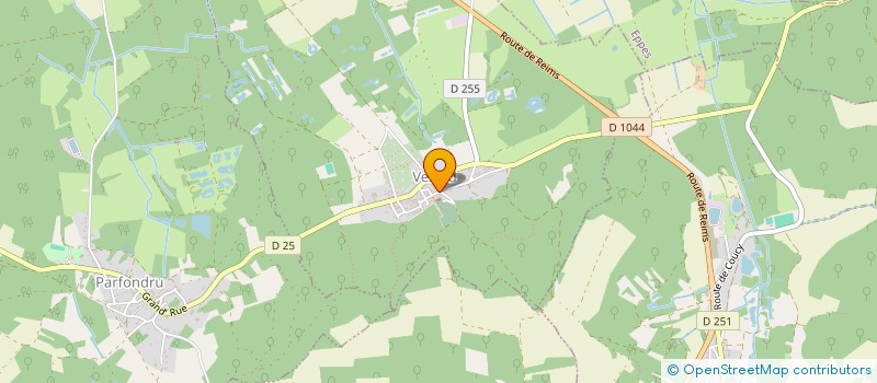 localisation de l'entreprise BDA TOURISME  VESLUD