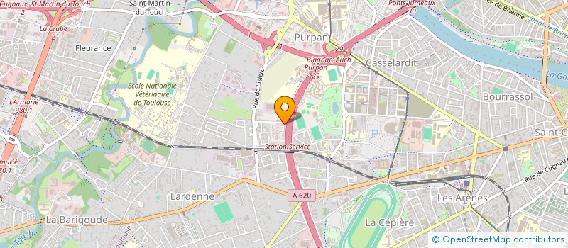 localisation de l'entreprise BDALLRENT à TOULOUSE