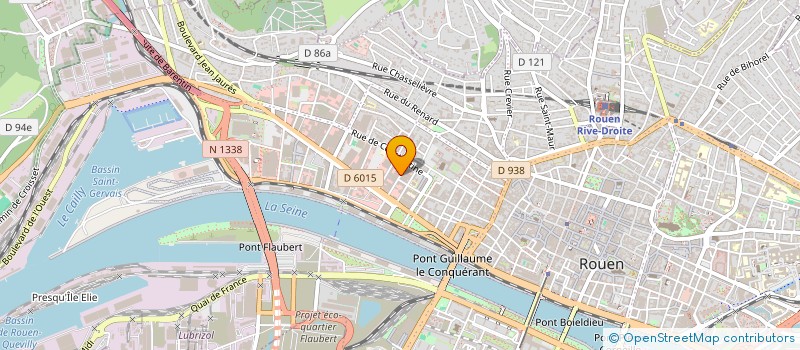 localisation de l'entreprise BDAO à ROUEN