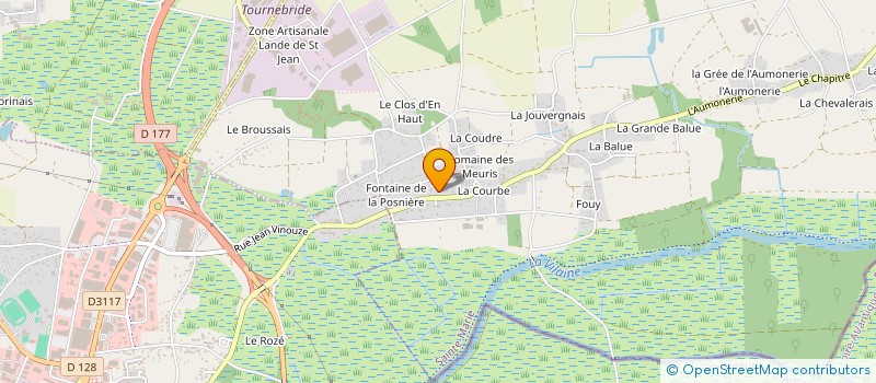 localisation de l'entreprise BDATA à SAINTE-MARIE