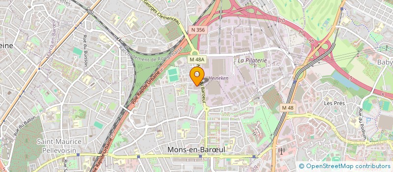 localisation de l'entreprise BDAUTO  MONS-EN-BARUL