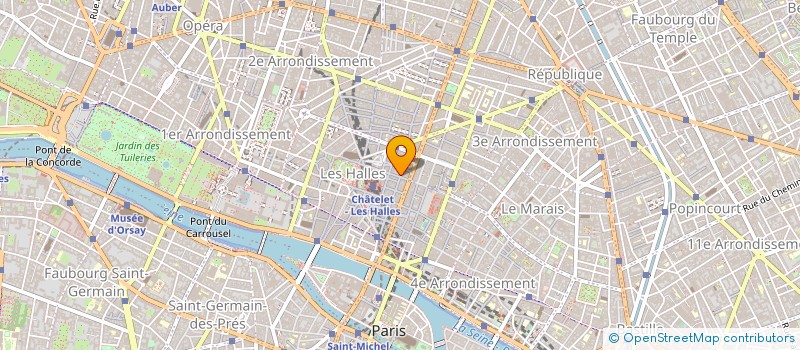 localisation de l'entreprise BDB  PARIS