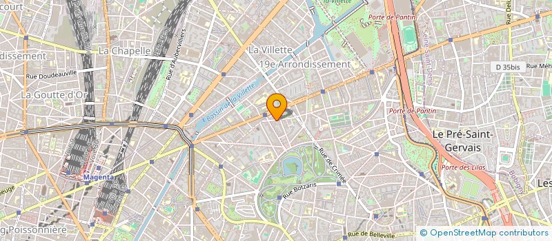 localisation de l'entreprise BDB- ARCHITECTES  PARIS