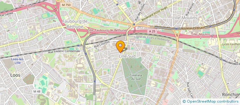 localisation de l'entreprise BDB CARS à LILLE