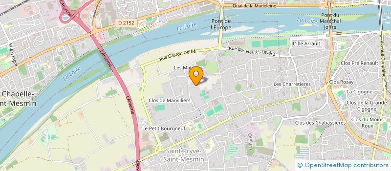 localisation de l'entreprise BDB-CONSEIL  SAINT-PRYVE-SAINT-MESMIN