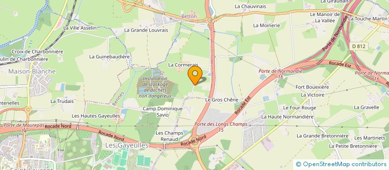 localisation de l'entreprise BDB CONSEIL à RENNES