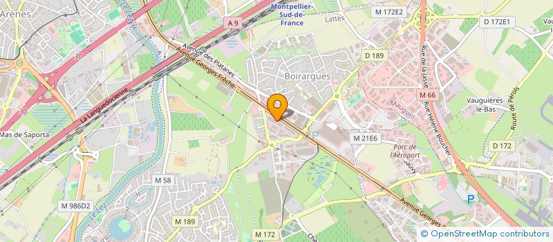 localisation de l'entreprise BDB CONSULTING à LATTES