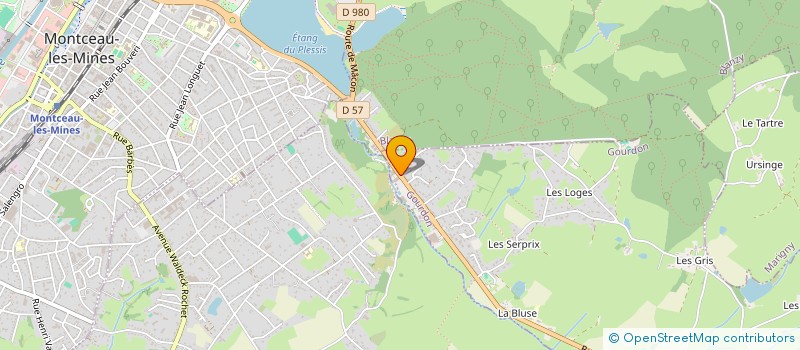 localisation de l'entreprise BDB IMMO  GOURDON