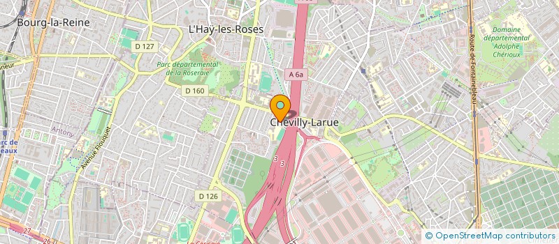 localisation de l'entreprise BDB SERVICES  CHEVILLY-LARUE