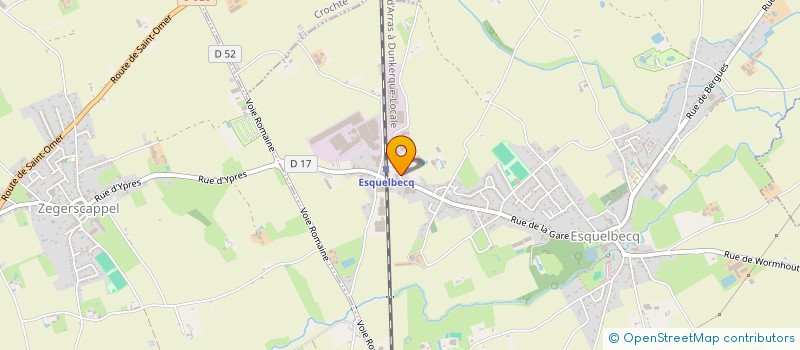 localisation de l'entreprise BDC  ESQUELBECQ