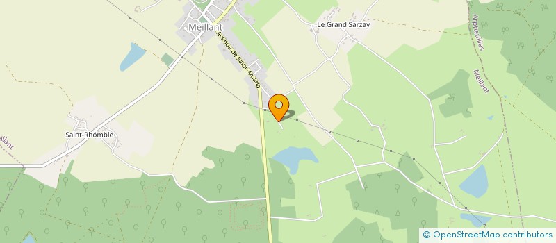 localisation de l'entreprise BDC CONFORT  MEILLANT