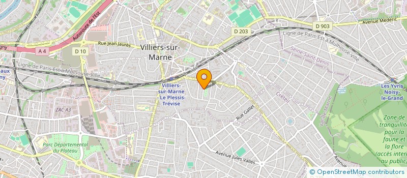 localisation de l'entreprise BDC HOLDING  VILLIERS-SUR-MARNE