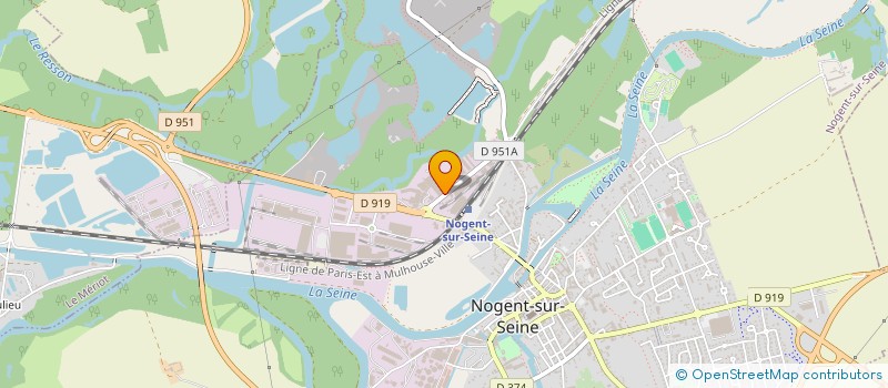 localisation de l'entreprise BDC IMMO  NOGENT-SUR-SEINE